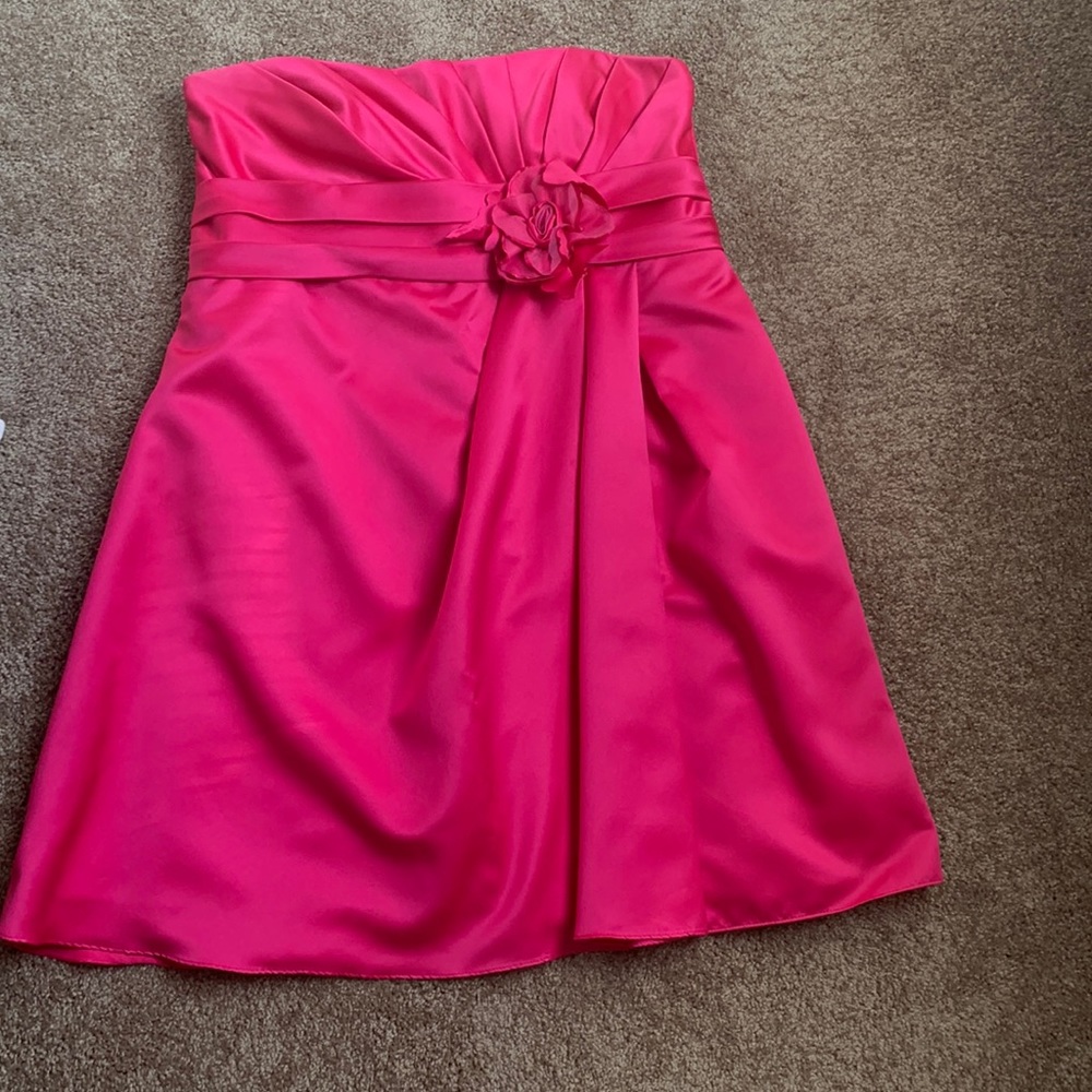 Strapless dress - perfect for homecoming!
